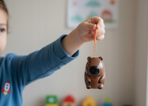 Zabawka Interaktywna Kapibara Z Funkcja Nagrywania Oraz Muzyką Dwa Kolory