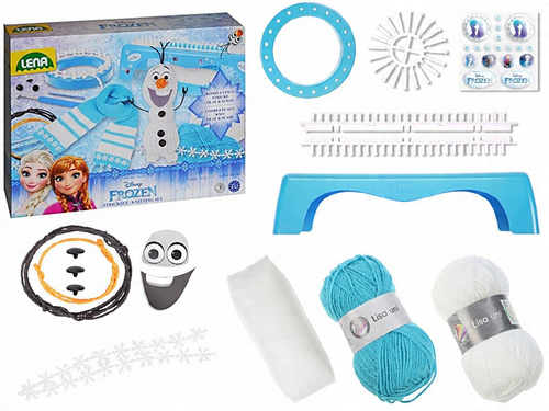 Lena Kraina Lodu Olaf Zestaw Do Robót Na Drutach Warsztat Tkacki Włóczka