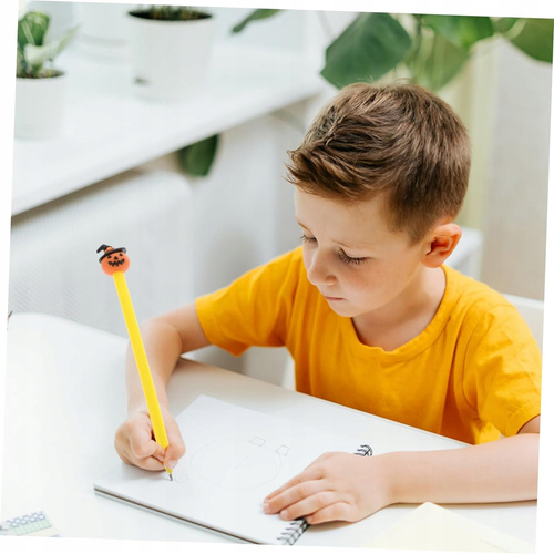 DŁUGOPIS HALLOWEEN Z FIGURKĄ NIEBIESKI WKŁAD