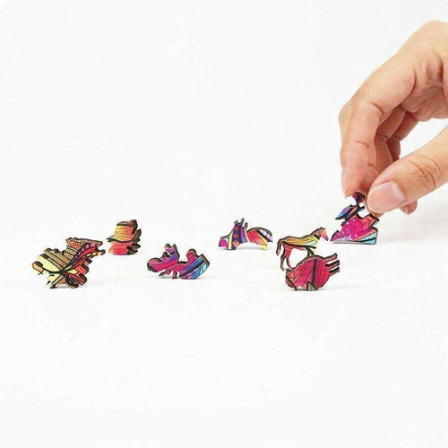 Drewniane Puzzle Dla Dorosłych Układanka Prezent