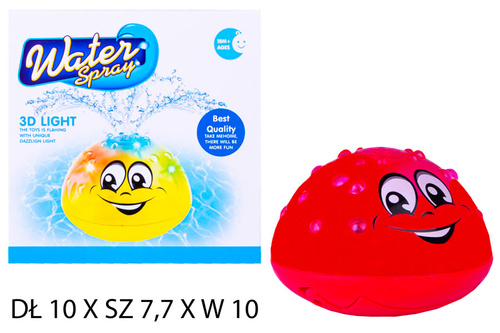 FONTANNA KULA ŚWIECĄCA DO WANNY KĄPIELI DLA DZIECI