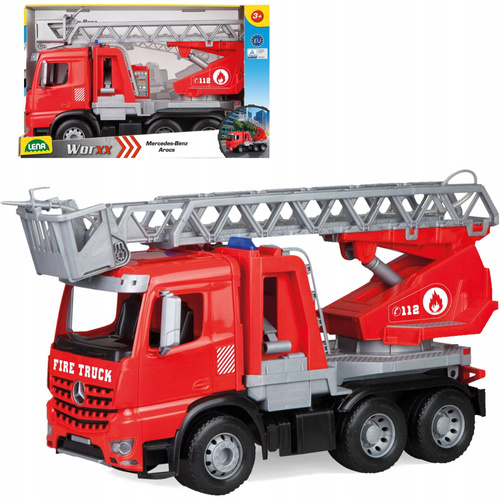 Duża Straż Pożarna Worxx Mercedes Benz Wóz Armatka