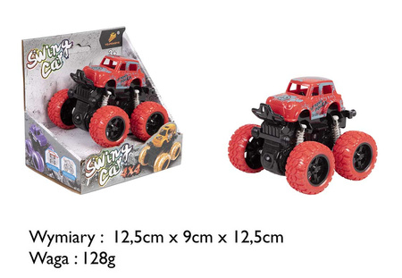 AUTO MONSTER TRUCK CZERWONY SWING KARTON OTWARTY PAK 144/72
12.50*9.00*12.50