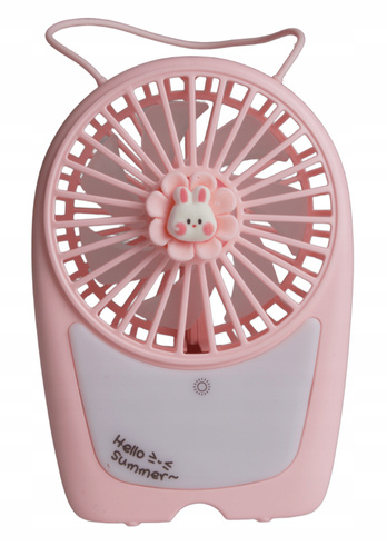 Wiatraczek Ręczny Mały Wentylator Z Zawieszką Poręczny Ładowany Usb Fan