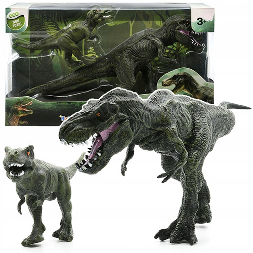 Dinozaury Dwa Modele W Zestawie T- Rex