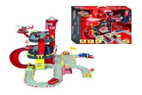 GARAŻ MAJORETTE STACJA RATOWNICZA KARTON 1 Z 3