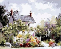 Malowanie Po Numerach Domek 40x50