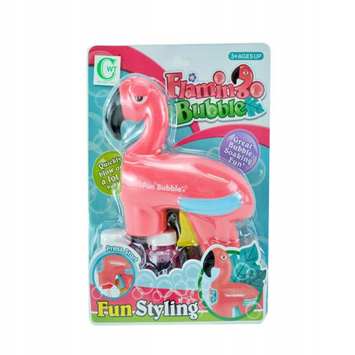 Pistolet Na Bańki Mydlane Flaming Bezbateryjny
