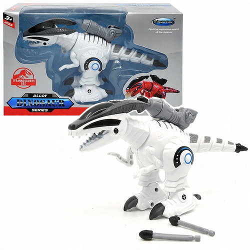 Metalowy Dinozaur Powtarzający Światło/Dzwięk