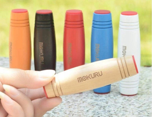Mokuru Drewniane Fidget Roller Oryginał Zręczność