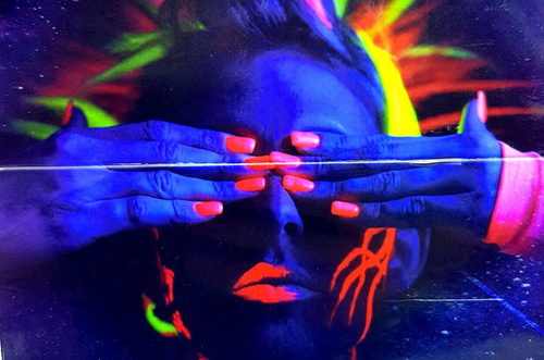 Bezpiczne Lakiery Do Paznokci Neonowe Świecą W Świetle Uv