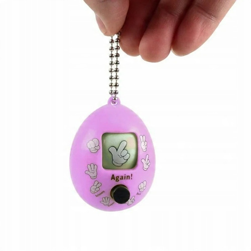 Breloczek Jajko Z Grą Kamień Papier Nożyce