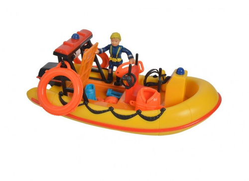 STRAŻAK SAM ŁÓDŹ -PONTON Z Z WYCIĄGARKĄ NEPTUN Z FIGURKĄ V KARTON