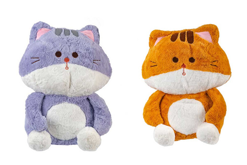 KOT KOTEK PODUSZKA PRZYTULANKA MASKOTKA PLUSZAK 45 cm