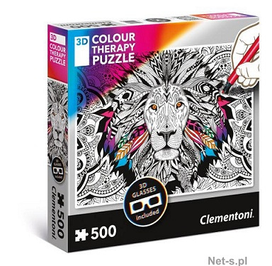 PUZZLE 500 3D COLOR TERAPY