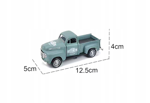 Auto Metalowe Classic Cars Pick-up Z Efektami Dźwiękowymi I Świetlnymi