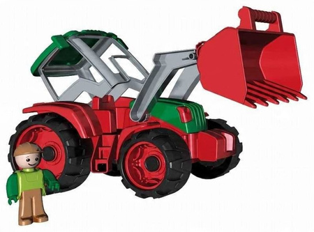 Auto Samochód Pojazd Duży Spychacz Z Podnoszonym Ramieniem 34 Cm Lena