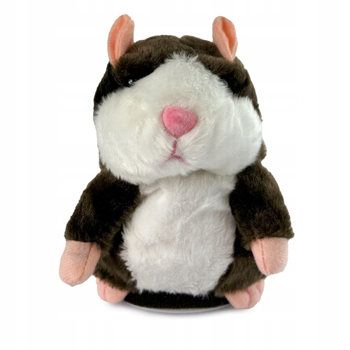 ZABAWKA GADAJĄCA INTERAKTYWNA POWTARZAJĄCA CHOMIK RUSZAJĄCY GŁOWĄ