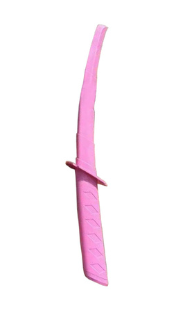 MIECZ WOJOWNIKA SKŁADANA CHOWANA KATANA 75 CM RÓŻOWA