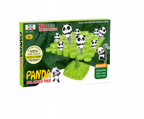 Gra Balansujące Pandy Rozwijająca Logiczna Dla Dzieci Nauka Przez Zabawę