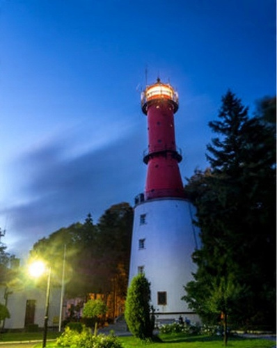 Diamentowa Mozaika Morze Rozewie Latarnia 30x40 Cm Kreatywne Diamenty