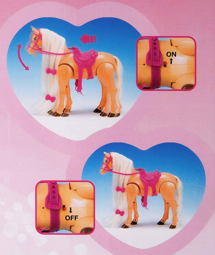 Lalka Z Konikiem Z Ruchomymi Elementami Z Efektami Dźwiękowymi