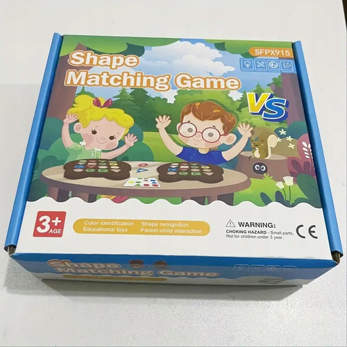 EDUKACYJNA GRA MONTESSORI DOPASOWYWANIE KSZTAŁTÓW WZORÓW