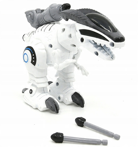 Metalowy Dinozaur Powtarzający Światło/Dzwięk