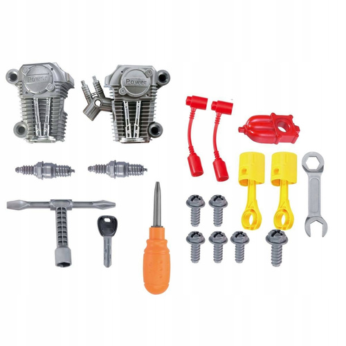 Silnik do skręcania z narzędziami