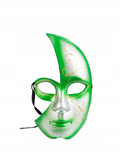 Maska Wenecka Maska Na Pół Twarzy Kilka Kolorów Karnawał Przebranie