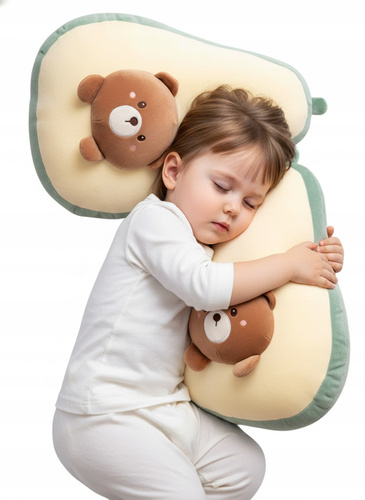 Miś W Awokado Maskotka Pluszak Do Przytulania Poduszka Dla Dzieci