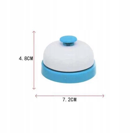 DZWONEK GONG RECEPCYJNY DLA DZIECI DO ZABAWY