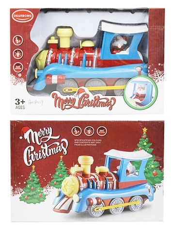 LOKOMOTYWA MERRY CHRISTMAS B/O KARTON PAK 24