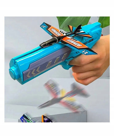 Wyrzutnia Samolotów Pistolet Zestaw 5 Samolotów Norimpex