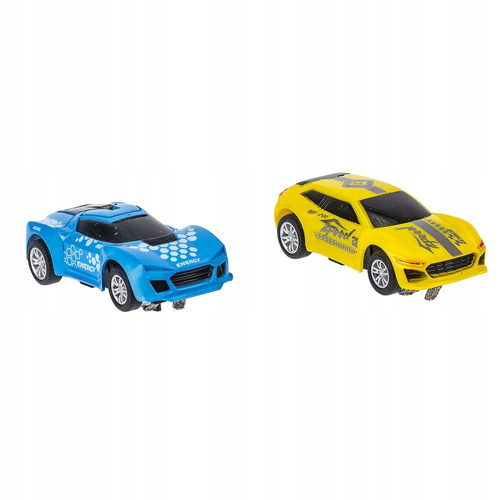 TOR WYŚCIGOWY SAMOCHODOWY 2 AUTA KONTROLERY 214CM