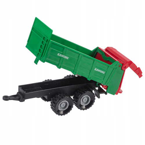 Ciągnik Traktor z Przyczepą Zestaw Rolniczy ze światłem dźwiękiem