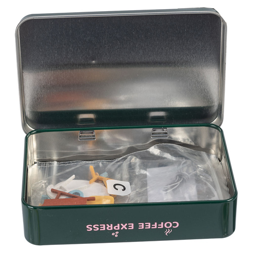 Domek Dla Lalek Ikonka 8008-A Salon Z Meblami Drewniany