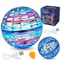 Latająca kula bumerang LED FlugBall na USB - świecąca zabawka dla dzieci