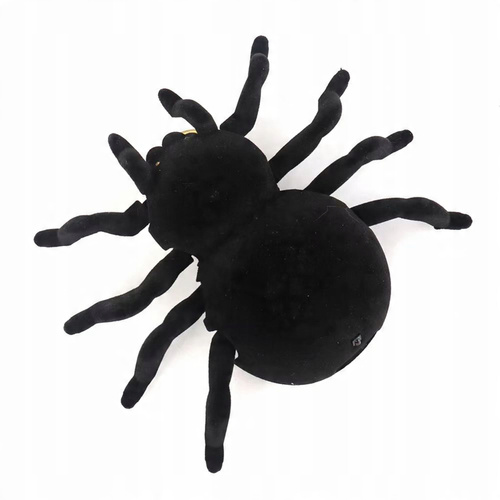 Kosmaty Pająk Czarny Idealny Na Hallowen Dla Dzieci