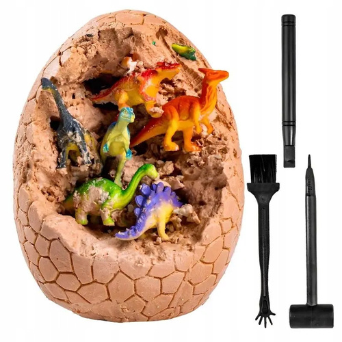 Skamielina Dinozaur W Skale Dinozaur