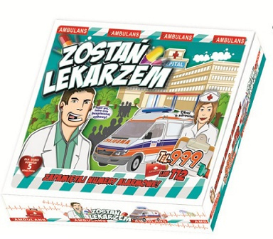GRA ZOSTAŃ LEKARZEM KARTON