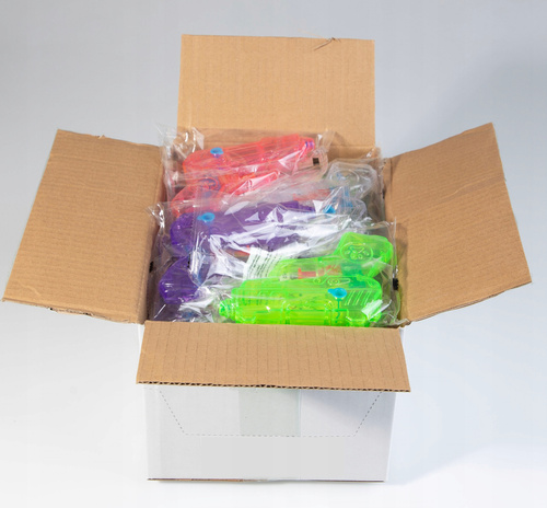 Pistolet Na Wodę Mały Mini Transparentny Różne Kolory