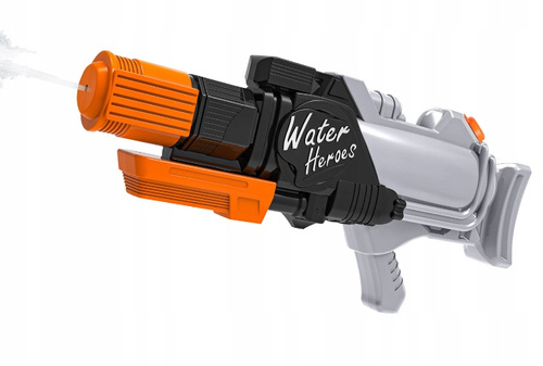 DUŻY PISTOLET NA WODĘ Z CELOWNIKIEM BROŃ WODNA PSIKAWKA 38 CM