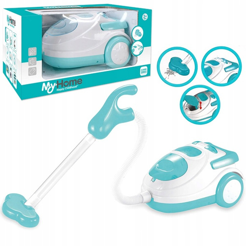 Norimpex Odkurzacz Dzięcecy Zabawkowy Zbiera Kulki Światło Dźwięk Małe Agd