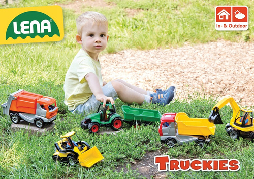 Wywrotka Autko Lena Trucks 26 Cm Zabawka Wytrzymała