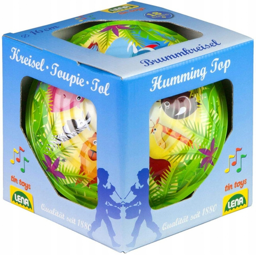 Bączek z Motywem Dzikich Zwierząt 16 Cm Lena Zabawka Dla Dzieci