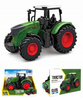 Traktor Model W Kolorze Zielonym Do Zabawy Z Czerwonymi Felgami