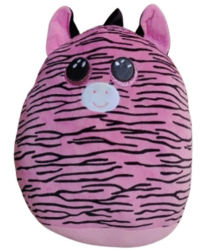 PLUSZ ZEBRA OKRĄGLAK RÓŻOWA 35 CM, pak 59
duża pluszowa maskotka różowej zebry