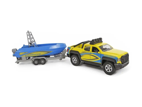 Auto Pick-Up Metal Napęd Światło/Dźwięk Z Łodzią