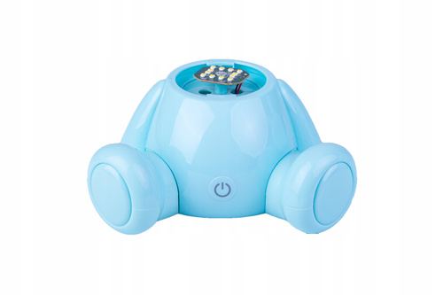 LAMPKA NOCNA LEED KRÓLIK 30 CM! NIEBIESKA